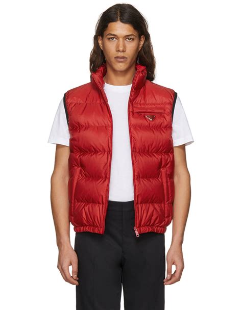 red prada vest|prada vest women.